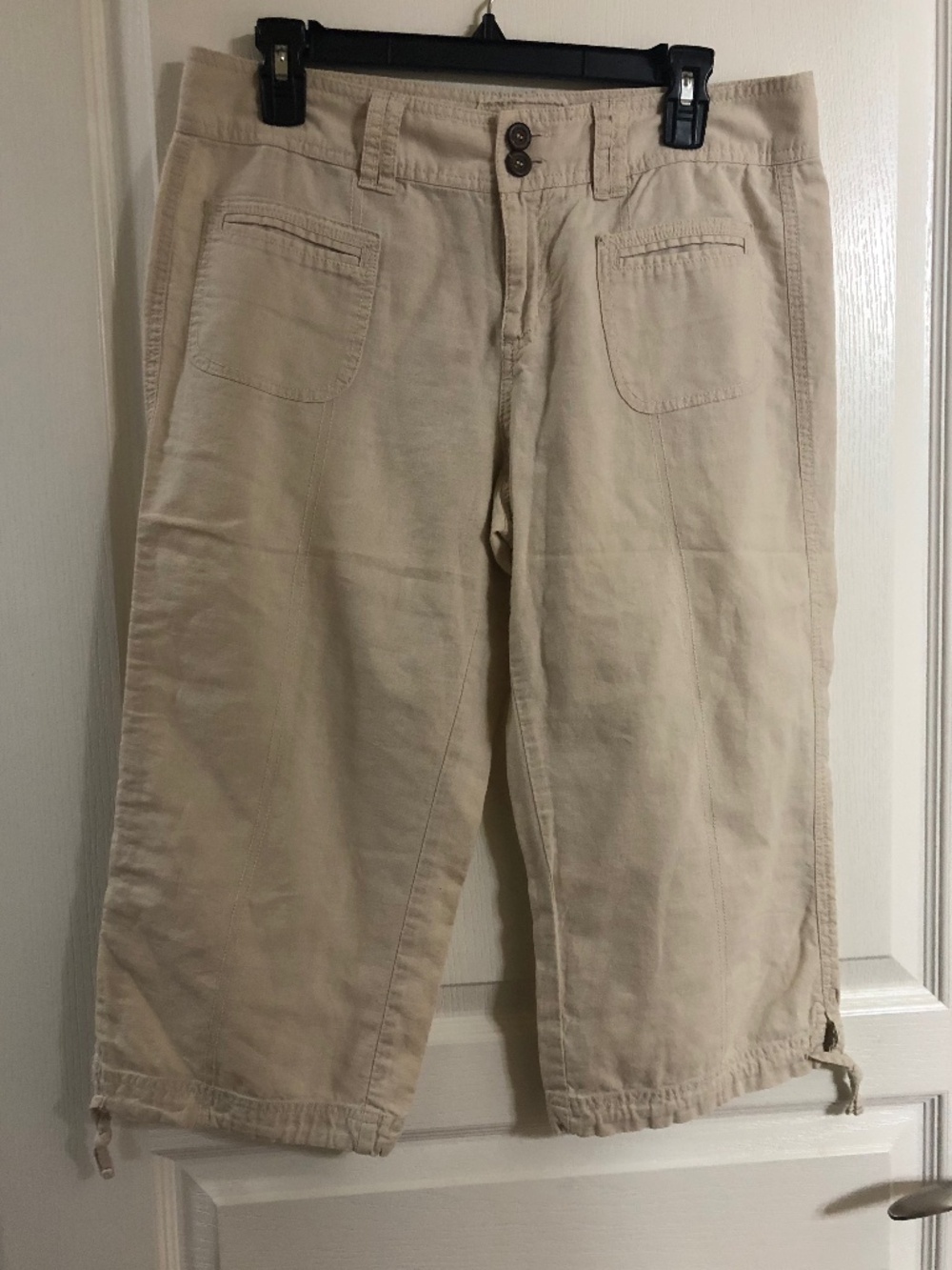 JACOB linen cotton pants tan Size 11/12 Junior